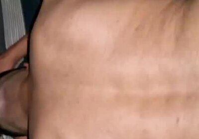 Enjoying myself in the trans man's pussy.