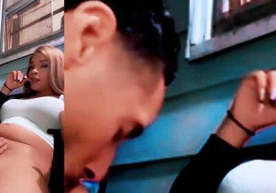 Lightskin Ebony Ts Gets Her BBC Sucked