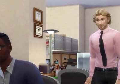 The Office Sims Parody (Asian Futa Seduced by BWC)  Episode 48