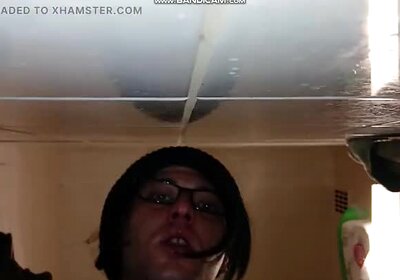 Sexy Nelly Solo in the Bathroom with Her Toy