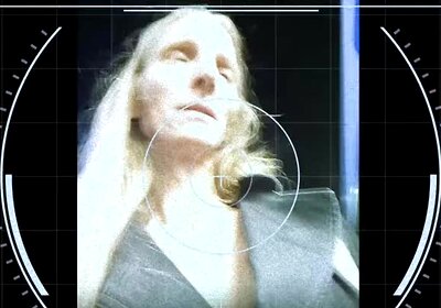 Horny night out with controlled plug, bounded tits