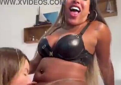 This trans woman fucked me in the Roast Chicken Position.