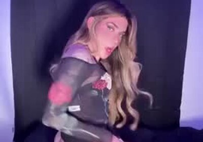 Blonde Trans Bangs Guy Good