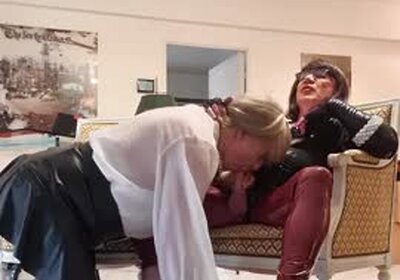 Two matures crossdressers sluts